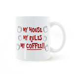 Rolig Kaffemugg Vit