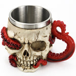 Dödskalle Kaffemugg Kraken