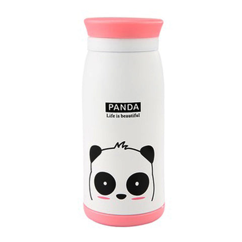 Termosmugg Panda Stål