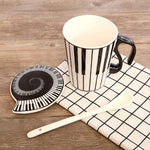 Musiker Mugg Piano