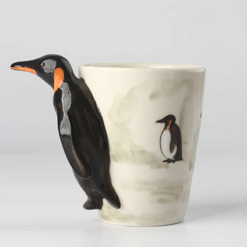 Pingvin Kaffemugg Keramik