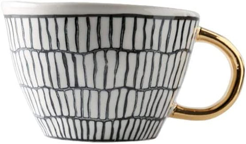 Kaffemugg Rutat Mönster