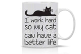Katt Kaffemugg Kul