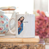 Kaffekopp Budskap Jesus