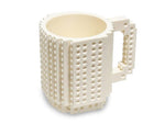 Legomugg Vit Plast