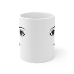 Kaffemugg Porslin Kvinna