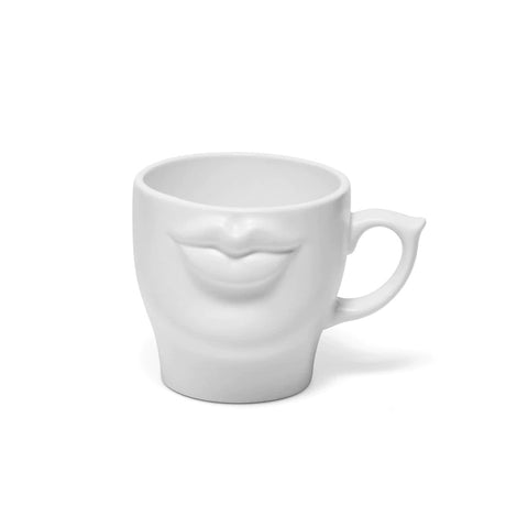 Kaffekopp Öra Läppar