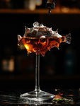 Högt Cocktailglas Med Fot