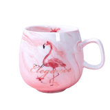Tekopp Med Flamingo