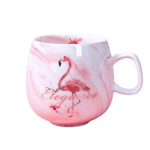 Tekopp Med Flamingo
