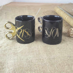 Kaffemugg Sax Svart