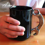 Kaffekopp Svart Skiftnyckel