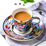 Kaffekopp Konstmotiv Silver