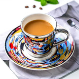 Kaffekopp Konstmotiv Silver