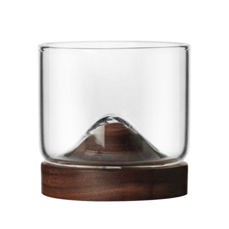 Cocktailglas Med Träunderlägg