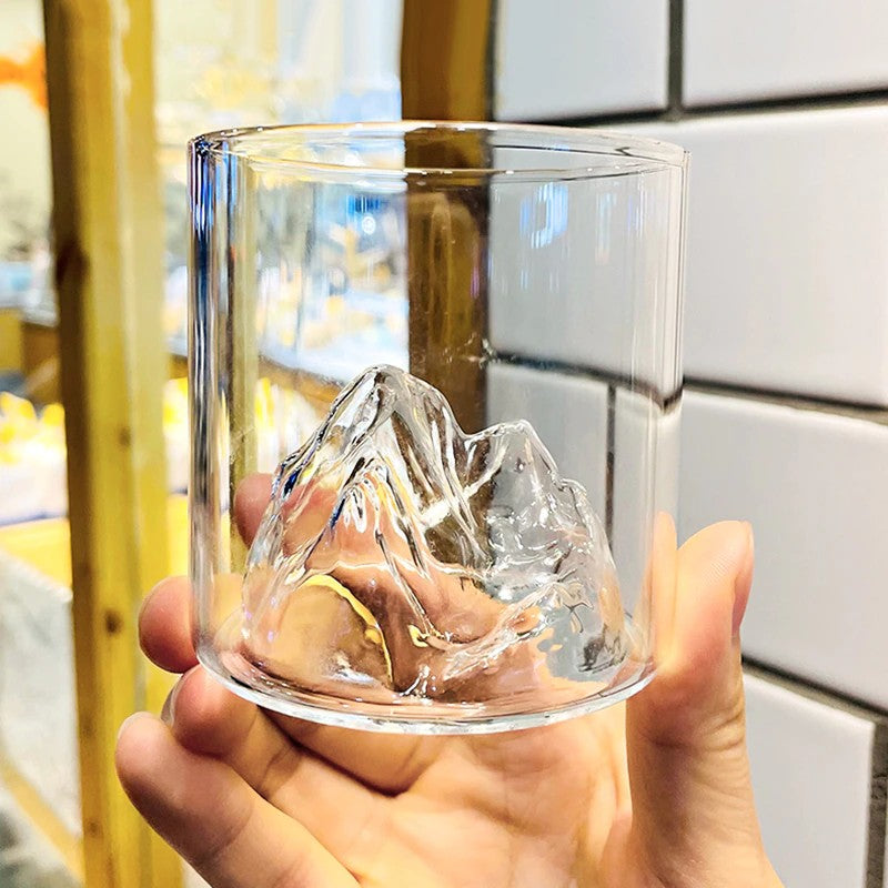 Drinkglas Berg Transparent