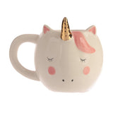 Unicorn Mugg Guld