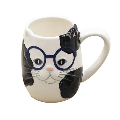 Kattmugg Med Glasögon