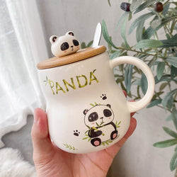 Kaffekopp Panda Lock