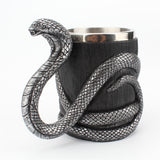 Kaffemugg Kobra Silver