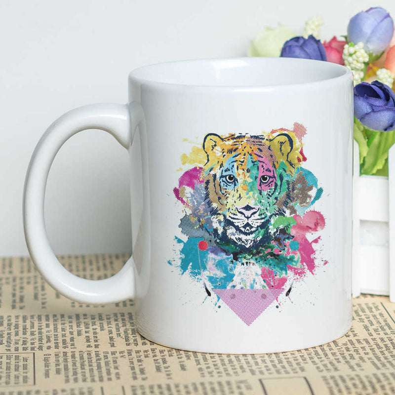 Kaffekopp Med Tiger