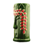 Tikiglas Moai Grön