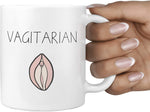 Vagitarian Vit Mugg