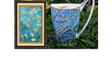 Fin Kaffekopp Blommotiv 