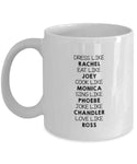 Friends Vit Kaffemugg