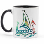 Kaffekopp Med Vikingabåt