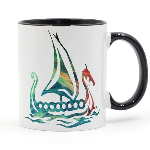 Viking Skepp Kaffemugg
