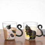 Cat Glass Mug