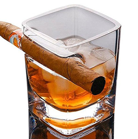 Cocktailglas Med Ciggarhållare