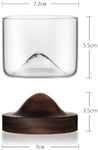 Glas Med Underlägg