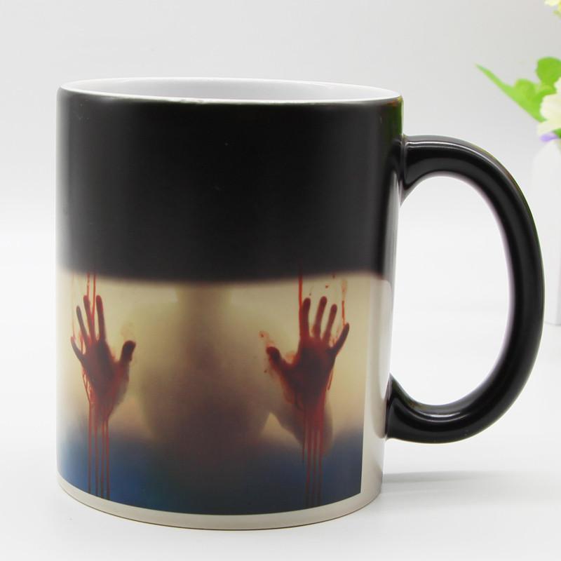 Skräck Kaffemugg Zombies